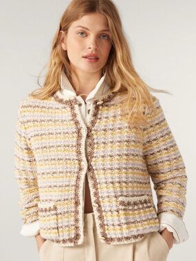 ba&sh cardigan BILL
ECRU taille-2